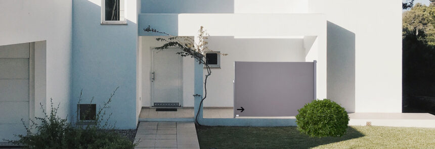 Brise vue retractable
