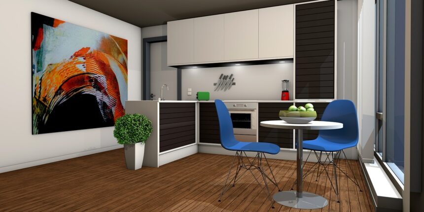 cuisine haut de gamme AI concept