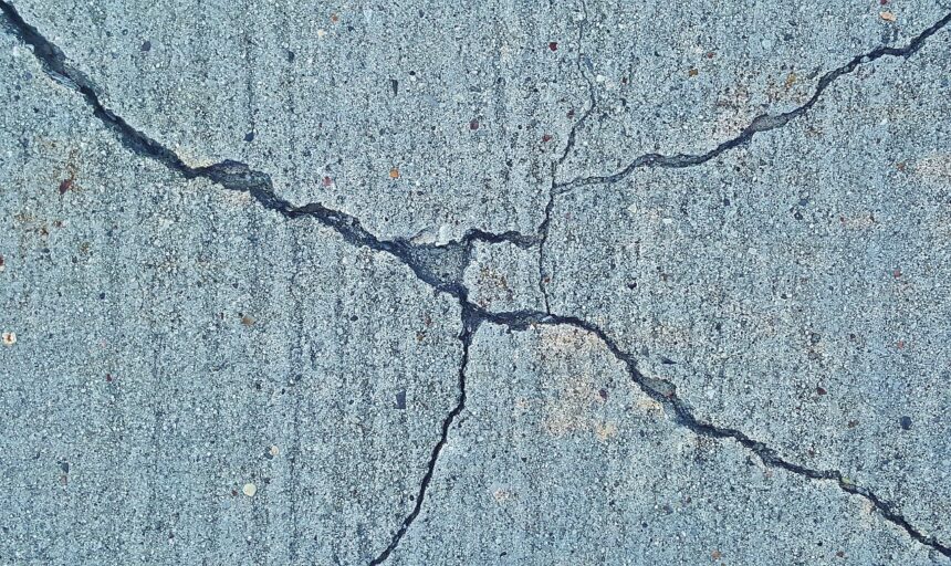 fissure dans une maison