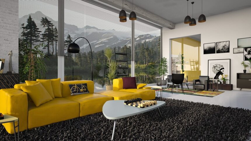 habiller un tapis de salon