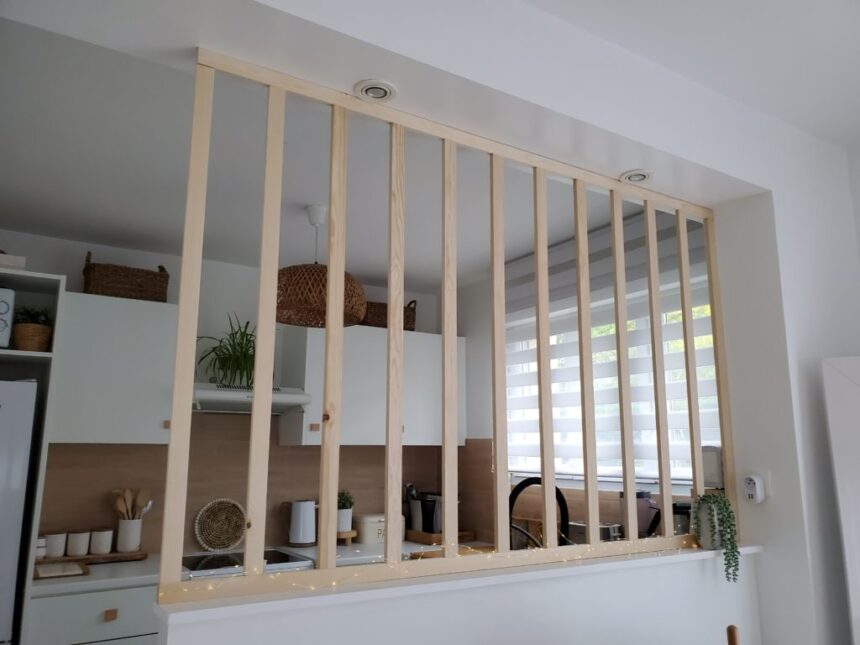 claustra intérieur fait maison