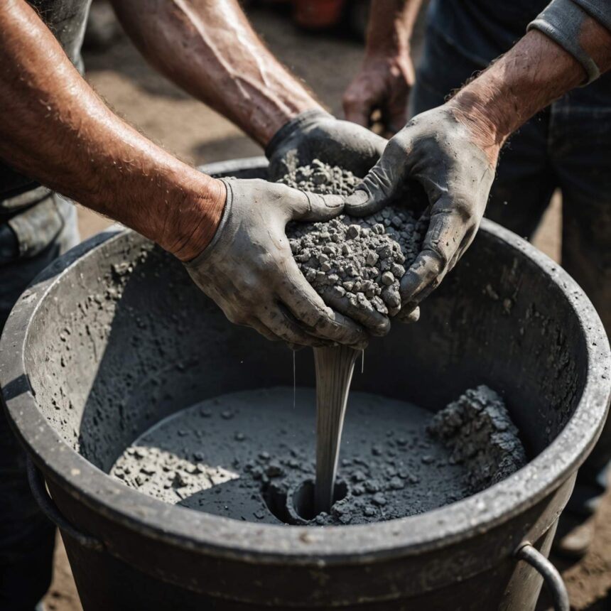Préparer une barbotine ciment parfaite : astuces et guide
