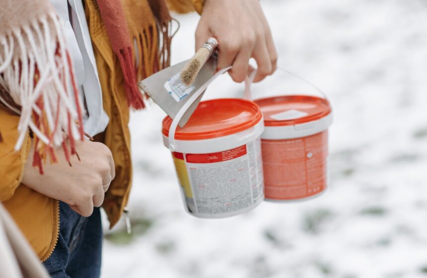 peindre le plastique