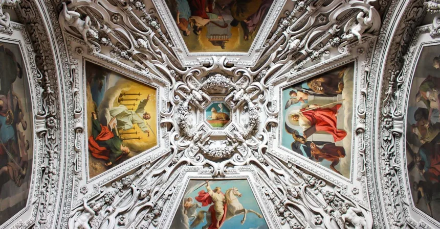 découvrez l'art fascinant de la peinture de plafond, une technique unique qui transforme les espaces en œuvres d'art. plongez dans un univers de créativité et d'élégance pour embellir votre intérieur.