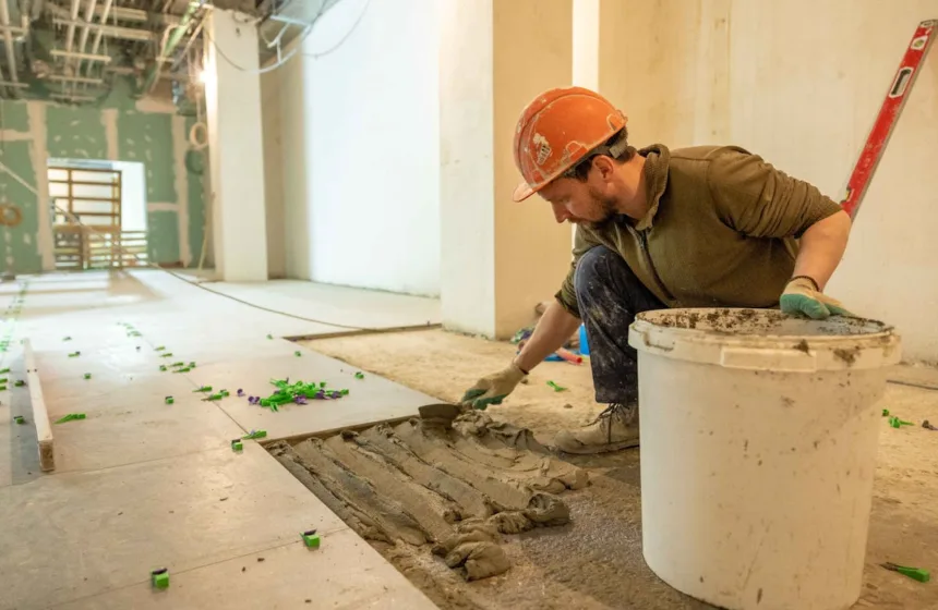 travaux de carrelage