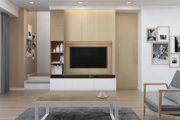 Le meuble TV sur mesure, la solution haut de gamme pour un salon élégant !