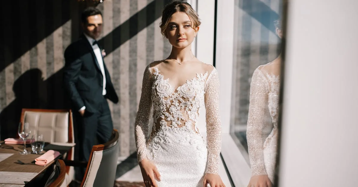 découvrez notre collection élégante de robes de mariée, conçues pour sublimer votre grand jour avec charme et raffinement.