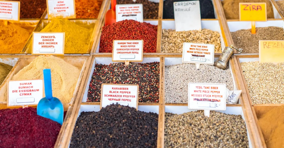 découvrez notre sélection d'épices aromatiques pour sublimer vos plats et éveiller vos papilles avec des saveurs authentiques et variées.