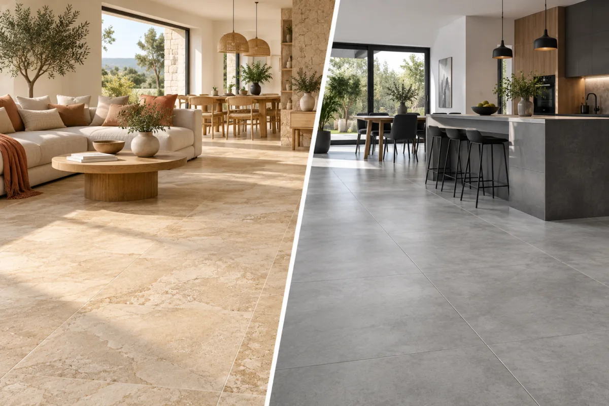 Carrelage pierre